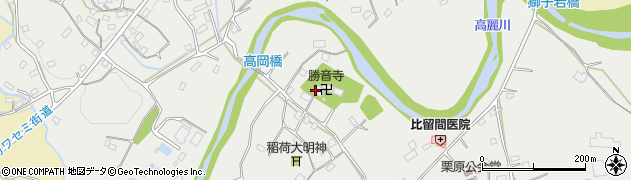 勝音寺周辺の地図
