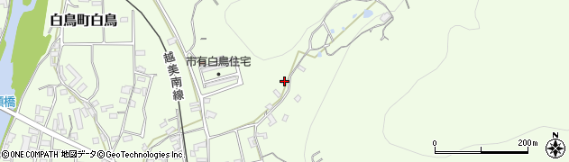 岐阜県郡上市白鳥町白鳥495周辺の地図