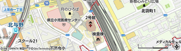 関東農政局周辺の地図