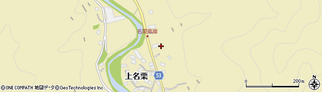 埼玉県飯能市上名栗3358周辺の地図