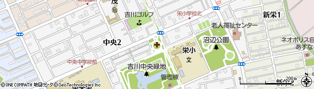 栄町にこにこ公園周辺の地図