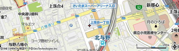 株式会社ショービ　新都心営業所周辺の地図