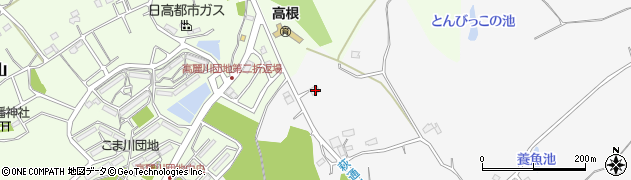 埼玉県日高市女影1235周辺の地図