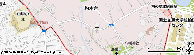 千葉県流山市駒木台325周辺の地図