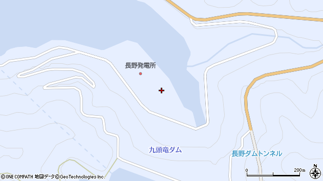 〒912-0214 福井県大野市長野の地図