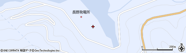 福井県大野市長野周辺の地図