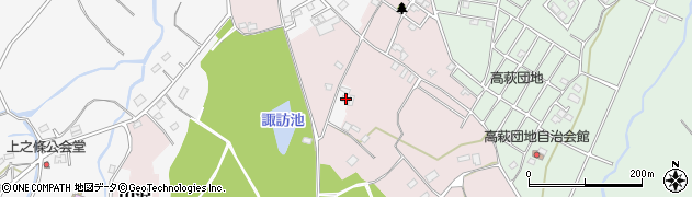 埼玉県日高市女影462周辺の地図