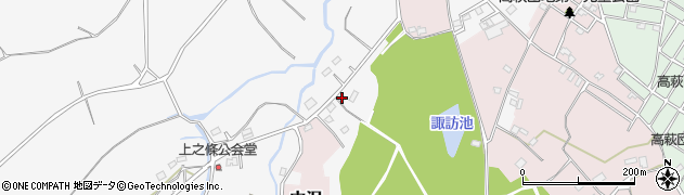 埼玉県日高市女影516周辺の地図