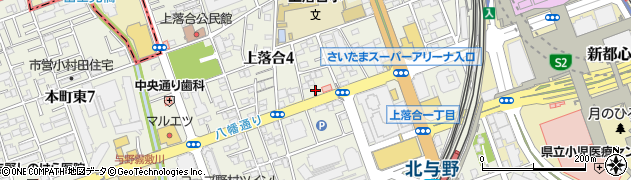 矢島商店周辺の地図