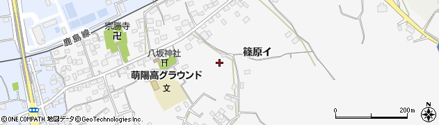 千葉県香取市篠原（イ）周辺の地図