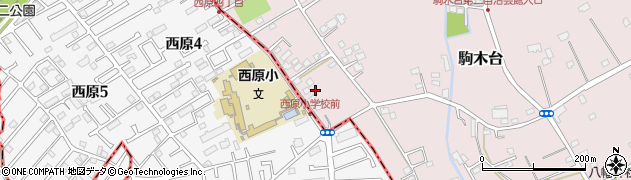 千葉県流山市駒木台29周辺の地図