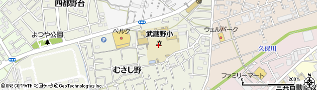 埼玉県川越市むさし野14周辺の地図