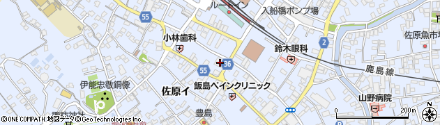 京葉銀行佐原支店 ＡＴＭ周辺の地図