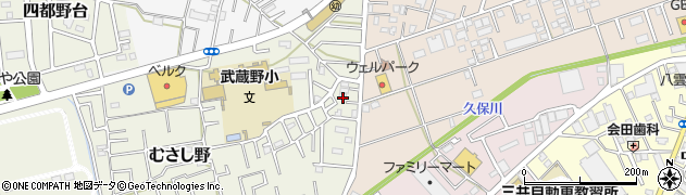 埼玉県川越市むさし野3周辺の地図