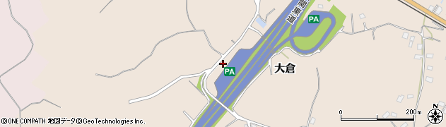 千葉県香取市大倉207周辺の地図