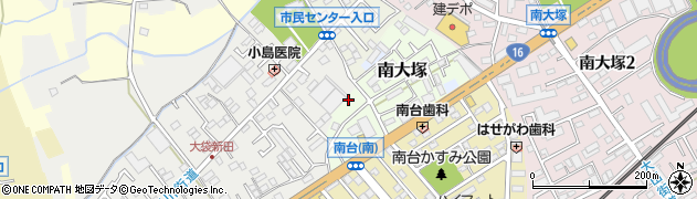 埼玉県川越市南大塚830周辺の地図