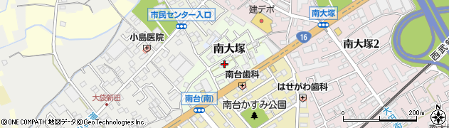 埼玉県川越市南大塚877周辺の地図