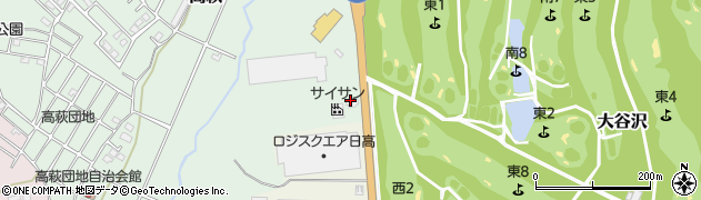 株式会社サイサン　日高工場周辺の地図