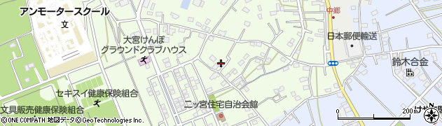 埼玉県さいたま市西区二ツ宮187周辺の地図