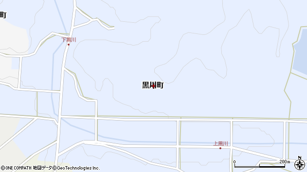 〒915-1202 福井県越前市黒川町の地図