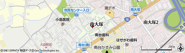 埼玉県川越市南大塚876周辺の地図