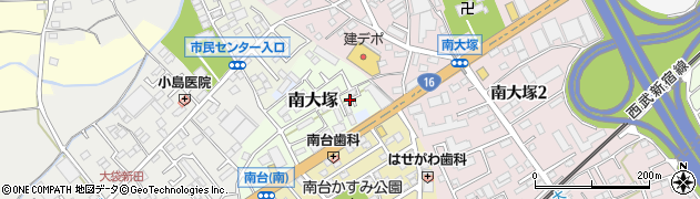 埼玉県川越市南大塚47周辺の地図
