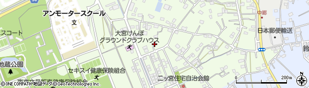 埼玉県さいたま市西区二ツ宮80周辺の地図