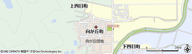 福井県越前市向が丘町311周辺の地図