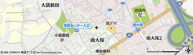 埼玉県川越市南大塚1415周辺の地図