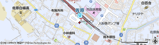 香取警察署佐原駅前交番周辺の地図