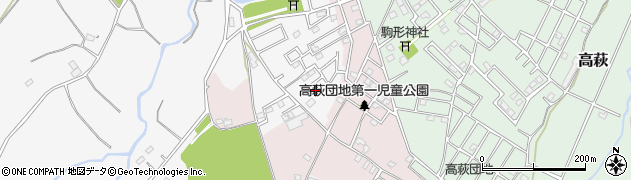 埼玉県日高市女影451周辺の地図