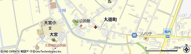 稲敷大宮郵便局周辺の地図