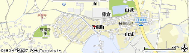 埼玉県川越市日東町周辺の地図