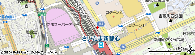 埼玉りそな銀行さいたま新都心支店周辺の地図