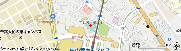 三井ガーデンホテル柏の葉周辺の地図