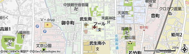 越前市役所　福祉武生南児童センター周辺の地図