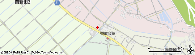埼玉県吉川市関新田1230周辺の地図
