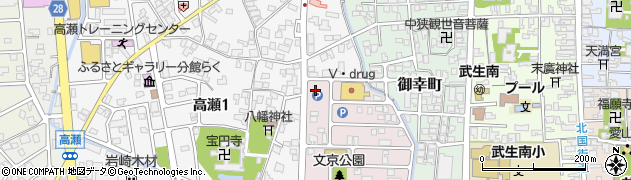 福井銀行武生南支店周辺の地図