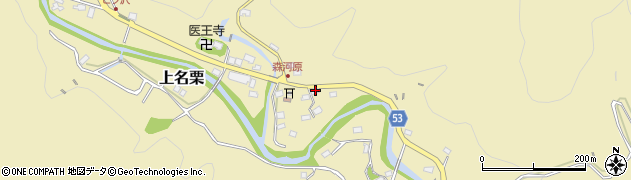埼玉県飯能市上名栗513周辺の地図