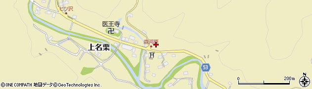 埼玉県飯能市上名栗511周辺の地図