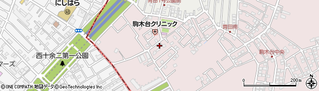 千葉県流山市駒木台471周辺の地図