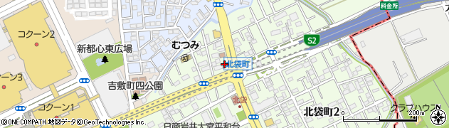 日本共産党埼玉県委員会周辺の地図