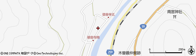 長野県木曽郡木曽町日義375周辺の地図