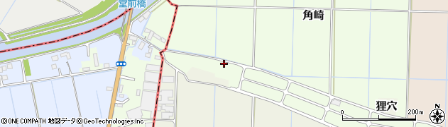 茨城県稲敷市角崎1461周辺の地図