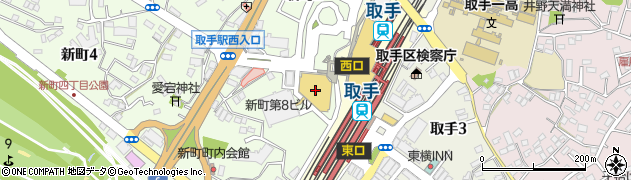 みずほ銀行守谷支店周辺の地図