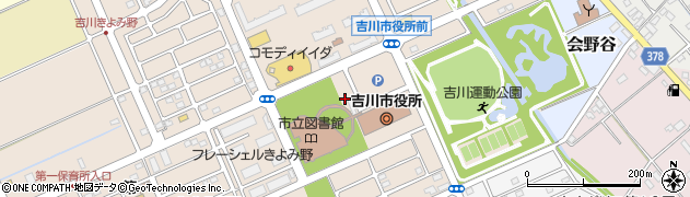 吉川市役所都市整備部　都市計画課都市計画係周辺の地図
