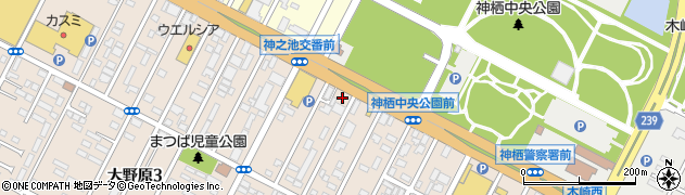 筑波銀行神栖支店周辺の地図
