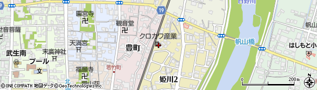 株式会社ユメロン黒川　姫川工場周辺の地図