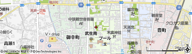福井県越前市武生柳町周辺の地図