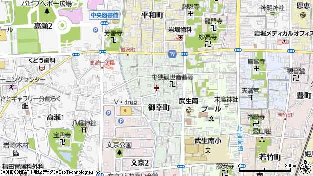 〒915-0826 福井県越前市御幸町の地図